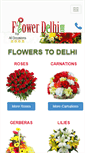 Mobile Screenshot of flowerdelhi.com